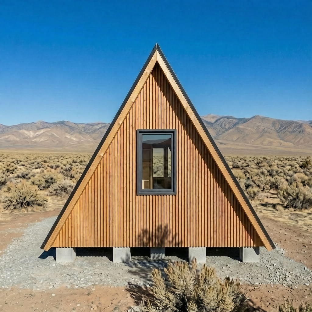 The Aspen A-Frame: 204 SQ FT DIY Cabin Plans